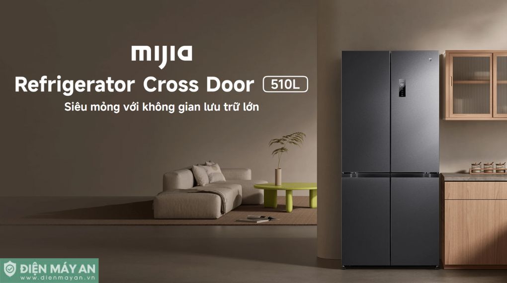 Tủ lạnh Xiaomi Mijia Inverter 510 lít Multi Door MRC51HMPA - Bản quốc tế